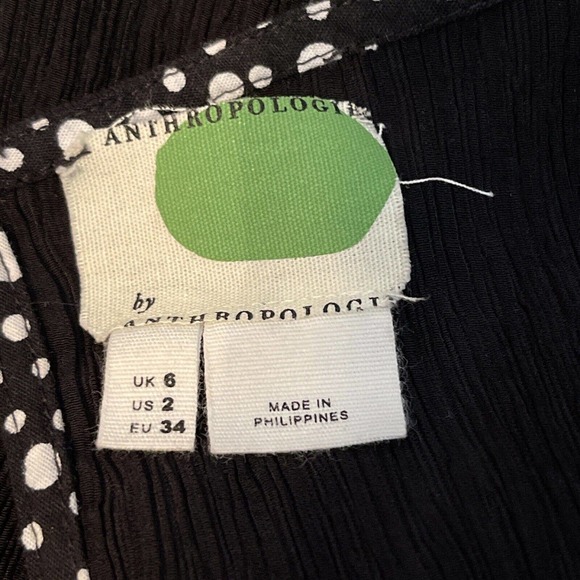 ANTHROPOLOGY Women’s 2 Black Gauze Jumpsuit Romper Crop - Picture 5 of 9